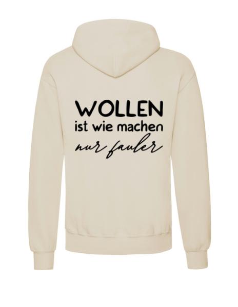 Wollen ist wie machen